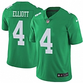 Nike Men & Women & Youth Eagles 4 Jake Elliott Green Color Rush Limited Jersey,baseball caps,new era cap wholesale,wholesale hats